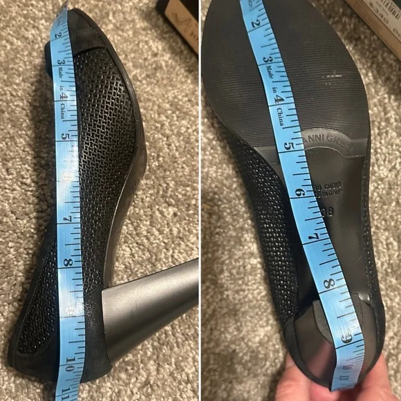 Giovanni Giusti Monita Italian 🇮🇹 Leather Heels Size 7.5 - Picture 16 of 16